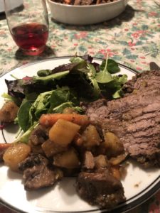 Roast Beef and Root Vegetables