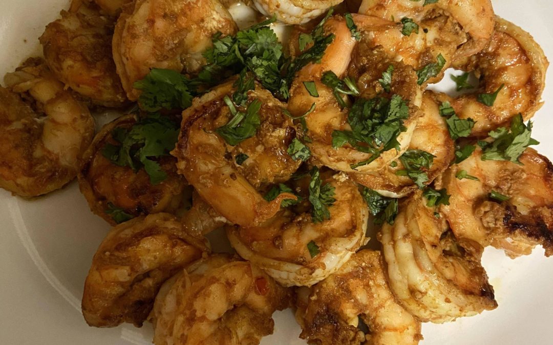 Spicy Shrimp With Lime And Cilantro