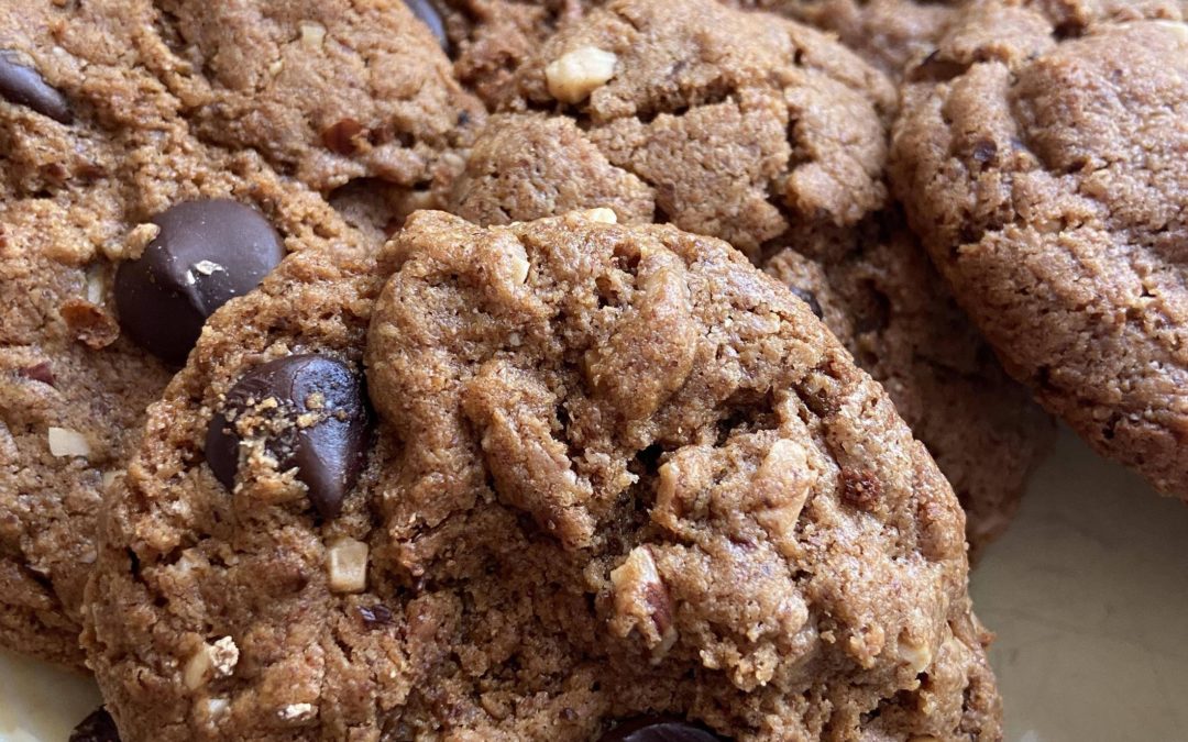 Almond Butter Chocolate Chip Cookies