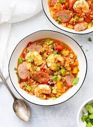 Jambalaya With Cauliflower Rice