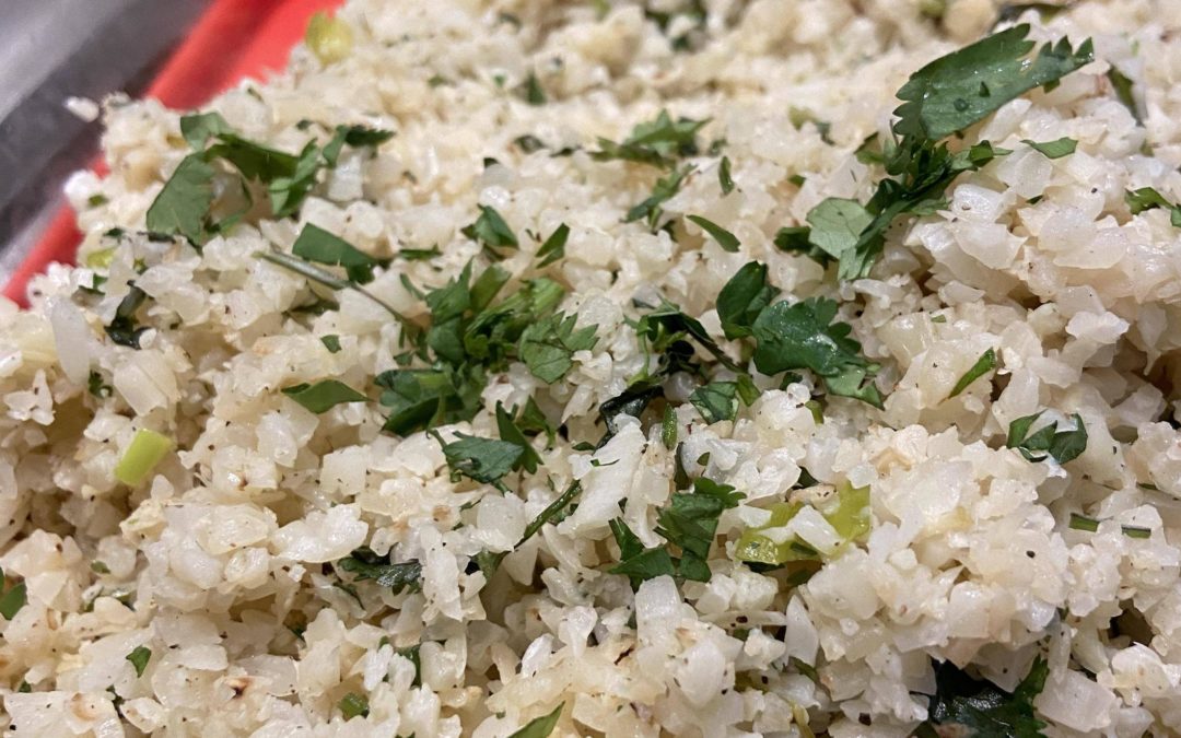 Cilantro Lime Cauliflower Rice