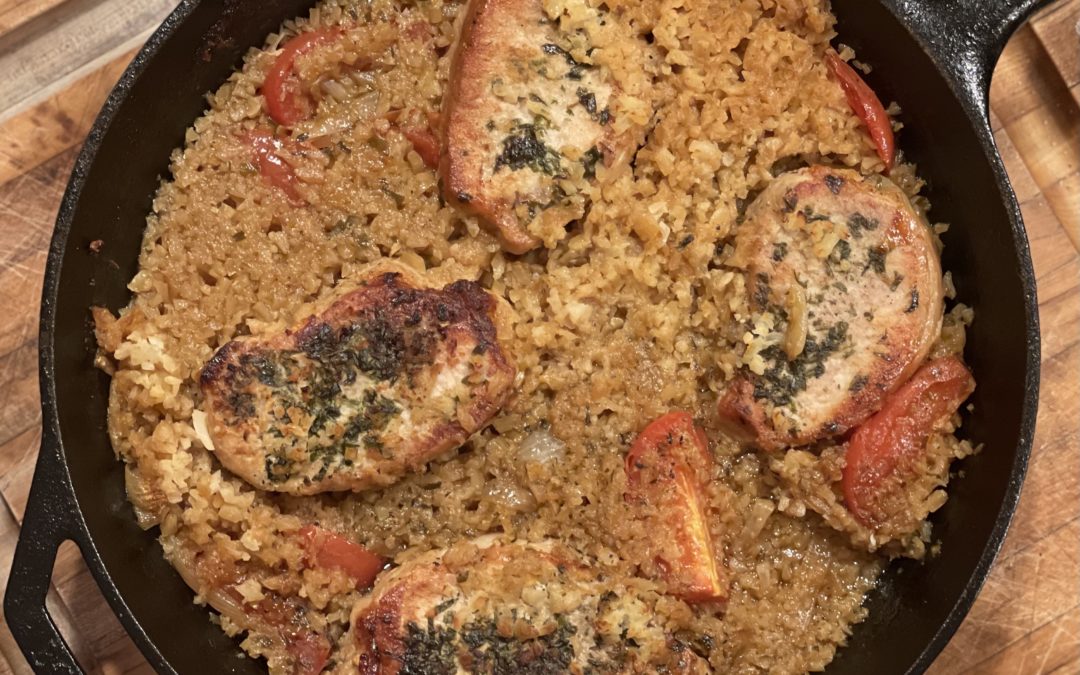 One Pan Pork Chops