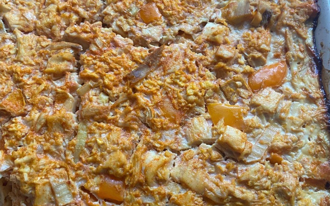 Buffalo Chicken Casserole